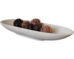 Grote Decoratieve Betonnen Kom voor Tafel - Stijlvol Middenstuk voor Woonkamer of Entree