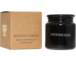 Grote geurkaars Linen Cozy