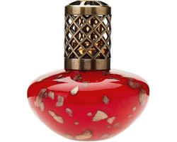 Grote Geurlamp van Glas met Antiek Gouden Kroon