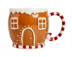 Grote Kerstmok 530 ml - Perfect cadeau voor koffie en thee