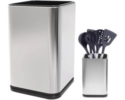 Grote keukengereihouder - roestvrij staal - modern design