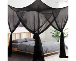 Grote Klamboe voor Bed - Luxe Hemelbed Dekken voor Volwassenen en Kinderen
