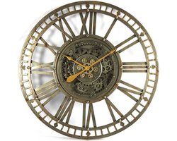 Grote Klok rond Farnham - 90cm - Bronsgrijs - Countryfield