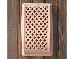 Grote Marokkaanse Wandlamp van Terracotta - Oosters Sfeerlicht voor Binnen en Buiten