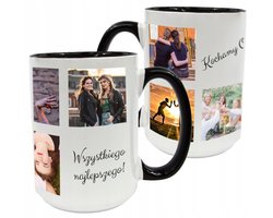 Grote Mok 440ml met Eigen Foto of Logo - Uniek Cadeau