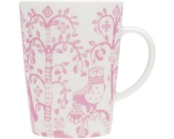 Grote Mok in de Kleur Roos - 400 ml - Design Keramiek