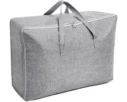 Grote opbergtas van 105 liter, opvouwbare organizer voor onder het bed, waterdichte opbergtas met verstevigde handvatten voor dekbedden, dekens, kussens en jassen.
