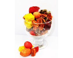 Grote Potpourri Mix met Muskusgeur voor Woondecoratie | 1100 ml Gedroogde Bloemen