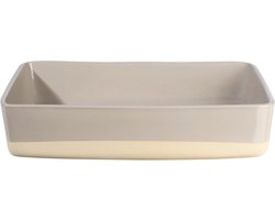 Grote Rechthoekige Ovenschaal Nude (36x26x7.5 cm) - Keramiek
