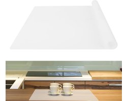 Grote siliconen mat - multifunctioneel - 1 stuk - semi-transparant - 60 x 40 cm