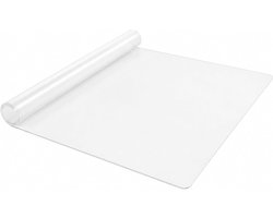 Grote Transparante Hittebestendige Siliconen Mat 60x40cm, Wasbare Aanrechtbeschermer, Multifunctionele Bakmat en Tafelmat voor Kinderen en Koken