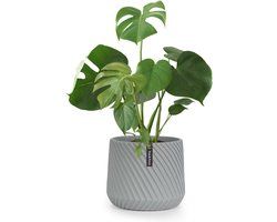 Grote UV- en vorstbestendige plantenpot voor binnen en buiten met afvoerplug