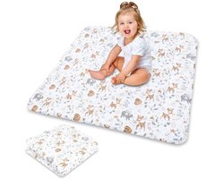 Grote vierkante speelmat voor baby's - Zachte en veilige vloermat voor kinderkamer