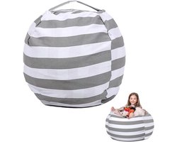 Grote Zitzak en Opbergtas voor Kinderspeelgoed - Zacht en Comfortabel