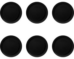 Grote Zwarte Pizzaborden - 6 stuks - 32 cm
