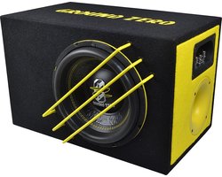 Ground Zero Radioactive GZRB 25SPL - Autosubwoofer - 10 inch - Sub Woofer in Kist - 1000W