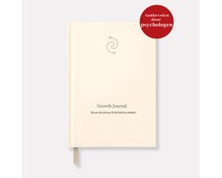 Growth Journal | ongedateerd dagboek voor volwassenen en jongeren | Dagelijkse planner voor doelen, gewoontes en zelfreflectie | cadeau voor man & vrouw