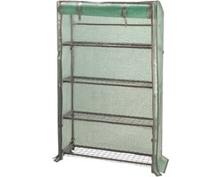 GroZone Compact kweekkas - 4 niveaus - Ritssluiting