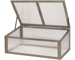 GroZone koude kas - Hout - 100 x 65 x 40 cm