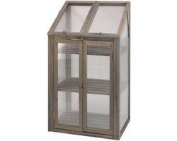 GroZone Kweekkast Max - Hout - 69 x 49 x 120 cm