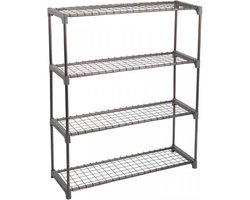 GroZone Kweekstelling - 4 niveaus - Stalen frame