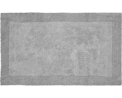 Grund Bath mat, Ultra-soft, absorbent and usable on both sides, Organic cotton, 5 year warranty, LUXOR, Bath mat 80x150 cm, Pebble grey