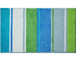 Grund Bath mat, Ultra soft and absorbent, Non-slip, 5 year warranty, SUMMERTIME, Bath mat 65x115cm, ocean