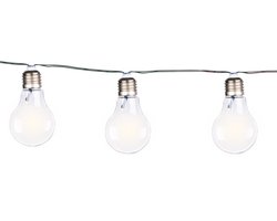 Grundig Solar String Light 4.7M - Solar LED Tuinverlichting - 10 LED Lampen