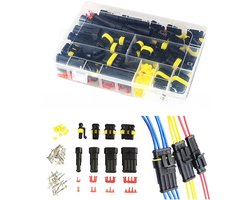 Gsedaox-352 Stuks Waterdichte Kabelconnector - Geïsoleerde Kabeloge -Kabelschoentjes -Stootverbinder