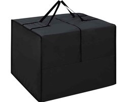 Gsedaox-Opbergtas voor Tuinkussens-Waterdicht-1 Stuk-81*81*61cm-Zwart