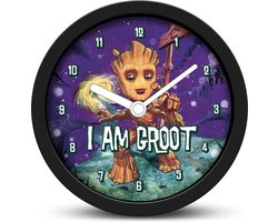 Guardians of the Galaxy - I Am Groot - Bureauklok - Multicolor - 12cm