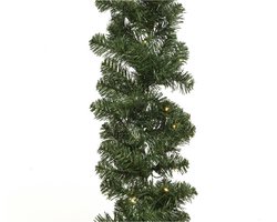 Guirlande groen 270cm lang - 50 LED lampjes