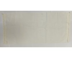 Guling Bantal Pollo Rolkussen - Mini Hypoallergeen Katoenen Goeling Losse Sloop ~45-55cm Kleur WIT ||Met strik sluiting||Geef je Guling een nieuw leven||Perfecte Pasvorm ||Hygiënisch & Duurzaam||Wasbaar [ALLEEN HOES ZONDER GULING] Bolster-Bantal#