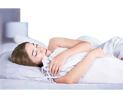 Guling Java Kapok Medium 1250gr. XLarge: 125xØ25-26cm 100% natuurlijk duurzame Hypoallergeen bantal/kussen Kpok™ - met bijvulrits voor Rug- en Zijslapers. Bantal Pollo, Goeling, Long Pillow, Body Pillow, Bolster, Lichaamskussen. 100% Vegan en Halal#