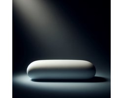 Guling Pollo Rol lichaams kussen Ergonomisch-Orthopedisch Nek-en Kniekussen-Medium 300gr-Hybride Memory Foam-Mini Formaat 45xØ15-20cm - Spotkoopje! De Laagste! - Traagschuim is fijn tegen reuma, arthrose of drukpijn.Voelt iets steviger aan.Bolster*