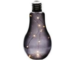 Gusta Decolamp 10 LEDS ø11xH23cm Paars