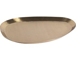 Gusta - Dienblad - Plateau - Serveerplankje - Goud - Woonaccessoire - 29x22cm