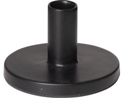 Gusta dinerkaarshouder metaal zwart - Kandelaars - Metaal - 10x6cm