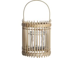 Gusta - Lantaarn - Bamboe - ø18x20cm