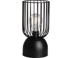 Gusta - Led Lamp - Zwart - Metaal - ø11x22,2cm