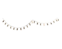 Gusta lichtslinger - lichtsnoer - letters met 20 LED's