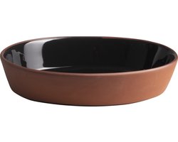 Gusta - Ovenschaal - Zwart - 22x16x5cm