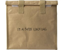 Gusta papieren lunch koeltas -  papier - 26,5 x 30 x 14,5 centimeter