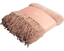 Gusta - Plaid - 125x150cm - Zacht Roze