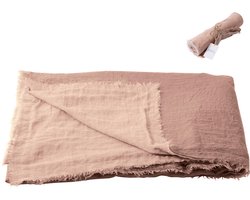 Gusta - Plaid - Koraal Roze - 140x180cm