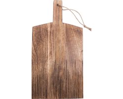 Gusta serveerplank | Duurzaam (niet-tropisch) Acacia hout | 42X21 Cm | Borrelplank | Snijplank