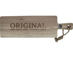 Gusta Serveerplank met handvat - Acacia hout - 50,6x15,2x1,9cm