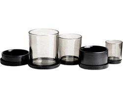 Gusta - Serveerset - Kandelaar - Tapas - Kaars - 35x12x10cm