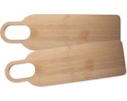 Gusta Set/2 Serveerplankjes Bamboe 35x10