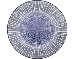 Gusta Sun Dinerbord 26,5 cm Blauw/Wit